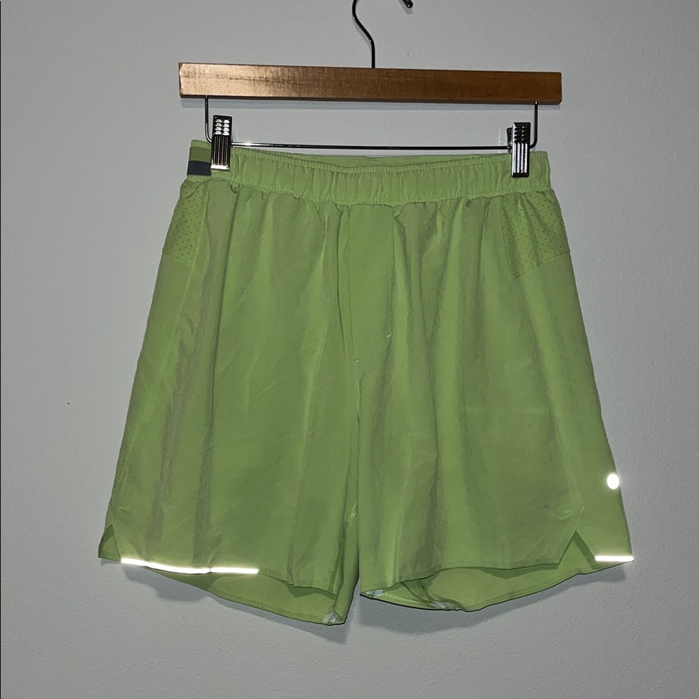 Lululemon Athletica Lime Green Men's Athletic Shorts